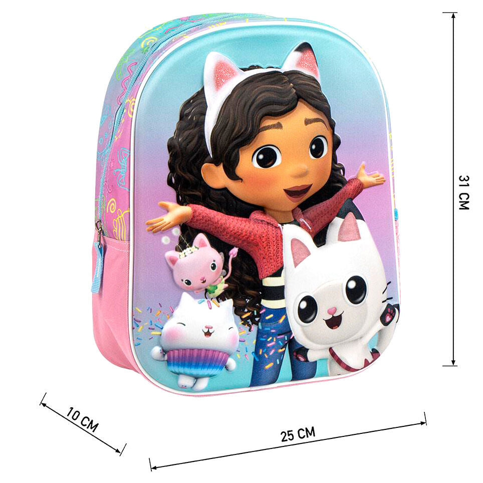 Gabbys Dolls House 3D backpack 31cm