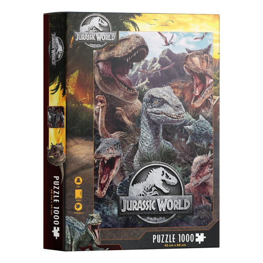 Jurassic World Jigsaw Puzzle Poster (1000 Pezzi) Sd Toys