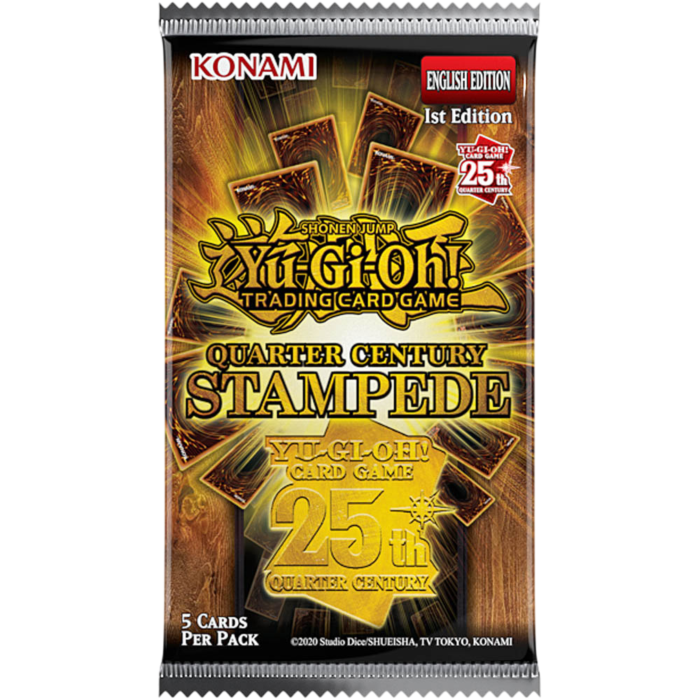 Yu-Gi-Oh! TCG Quarter Century Stampede Booster Box 24 Packs Konami (ENG)