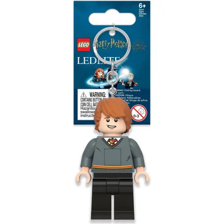 LEGO Harry Potter Ron Weasley Minifigure Key Light 8cm