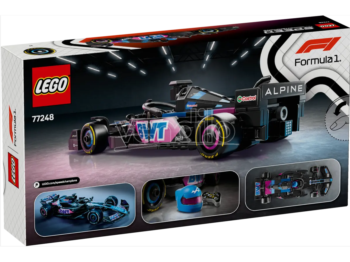LEGO SPEED CHAMPIONS 77248 - BWT ALPINE F1® TEAM A524 RACE CAR