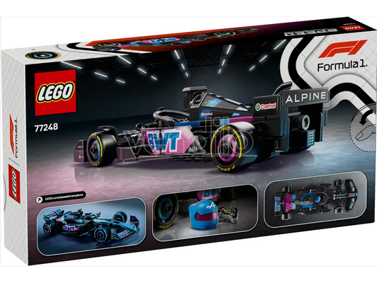 LEGO SPEED CHAMPIONS 77248 - BWT ALPINE F1® TEAM A524 RACE CAR
