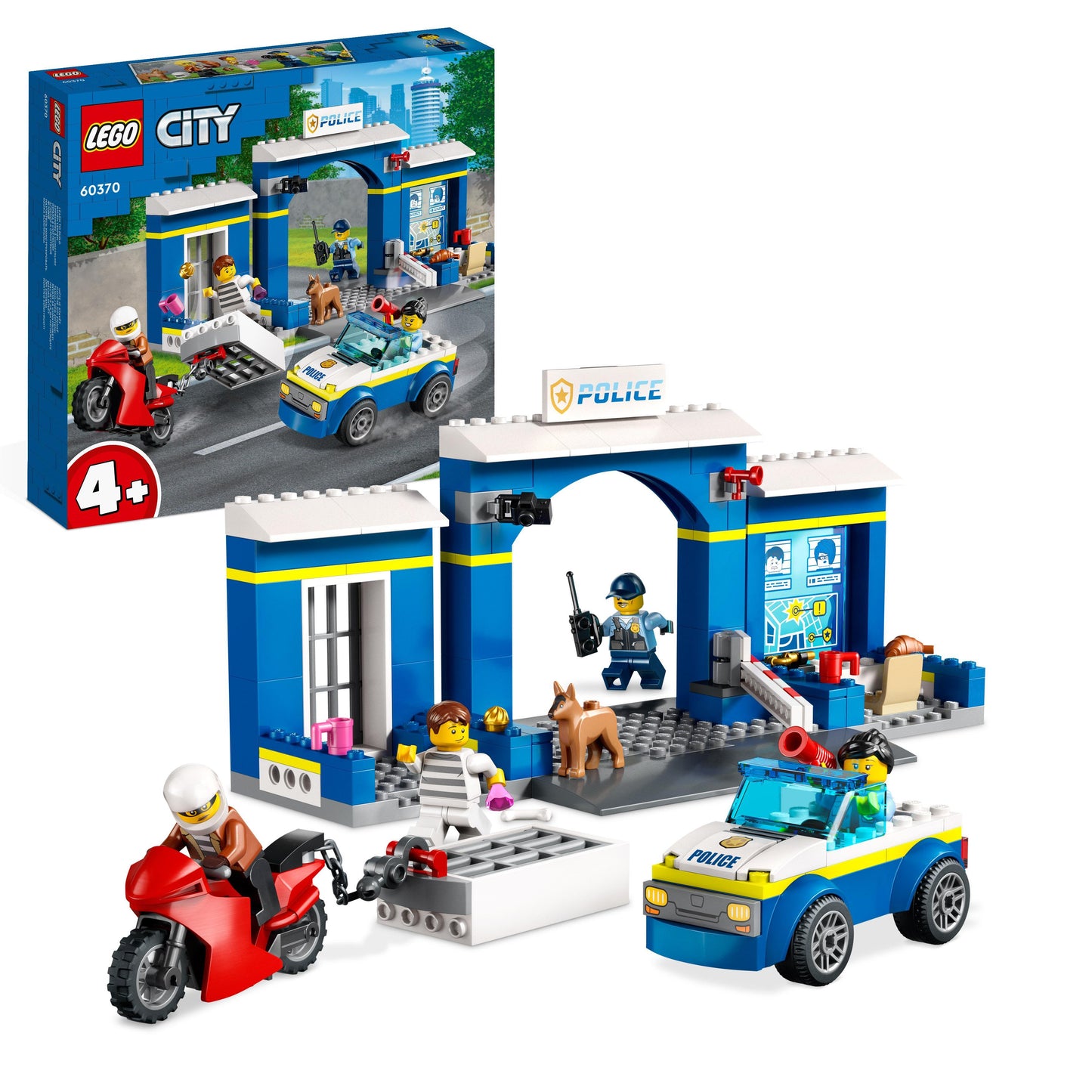 LEGO CITY POLICE 60370 - POLICE STATION CHASE