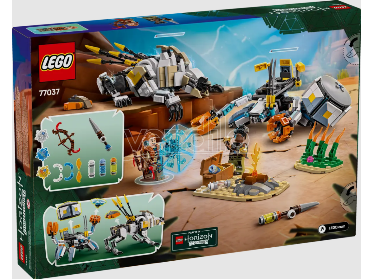 LEGO HORIZON ADVENTURES 77037 - ALOY AND VARL VS. ARCAPOD AND SECODON