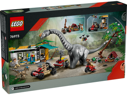 LEGO JURASSIC WORLD 76973 - IN SEARCH OF THE RAPTOR AND THE TITANOSAUR