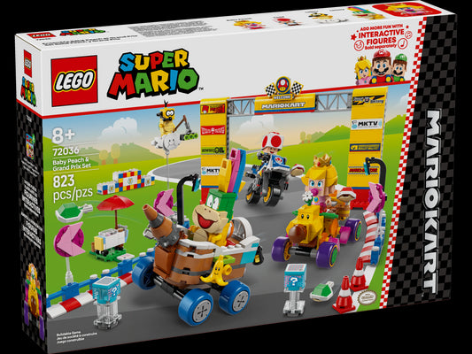 LEGO SUPER MARIO 72036 - MARIO KART: BABY PEACH AND GRAND PRIX PACK