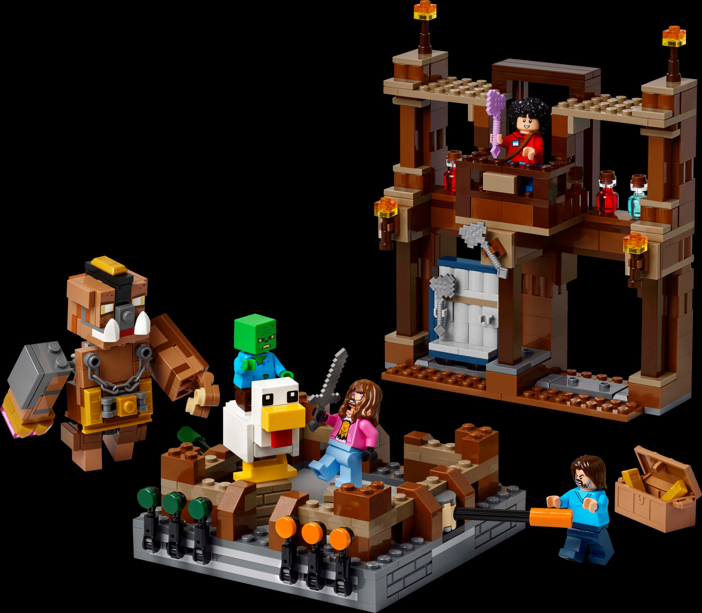 LEGO MINECRAFT 21272 - FOREST MANSION: FIGHTING RING