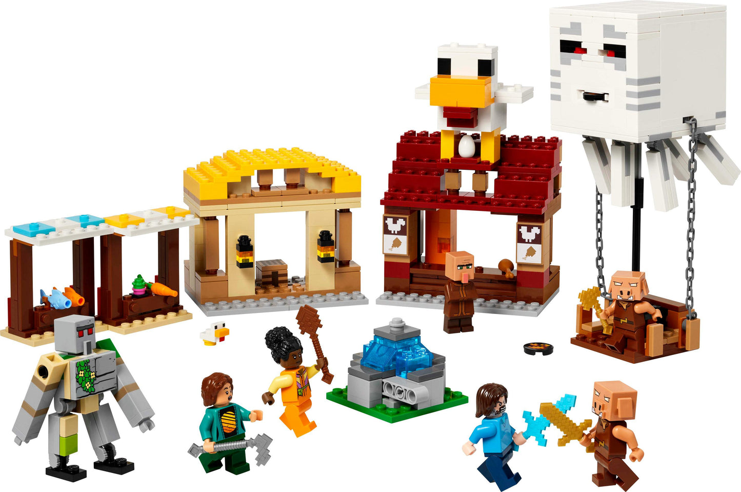 LEGO MINECRAFT 21273 - ATTACK ON THE GHAST VILLAGE - BALLOON