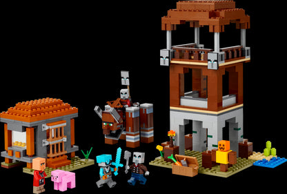 LEGO MINECRAFT 21278 - THE PLUNDERER & RAIDER'S OUTPOST