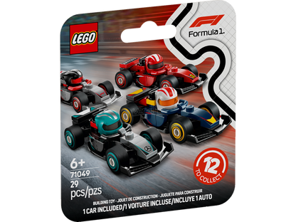 LEGO MINIFIGURES 71049 - F1® COLLECTIBLE SINGLE-SEATER - SURPRISE SINGLE FIGURES