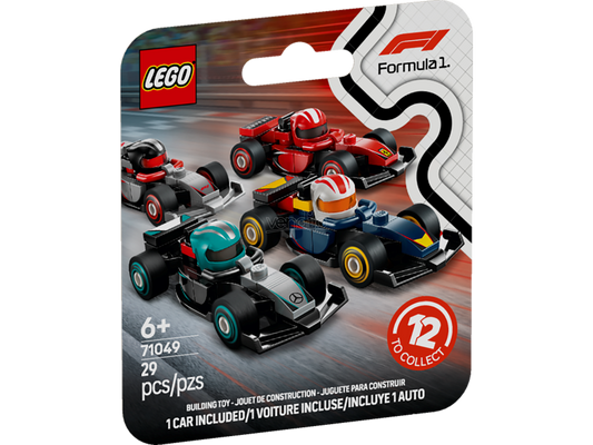 LEGO MINIFIGURES 71049 - F1® COLLECTIBLE SINGLE-SEATER - SURPRISE SINGLE FIGURES
