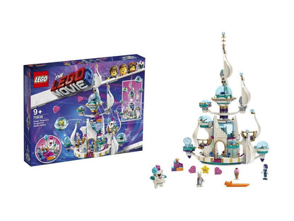 Lego Movie 2 Queen Wello Ke Wuoglio and the Space Palace' Evil Half
