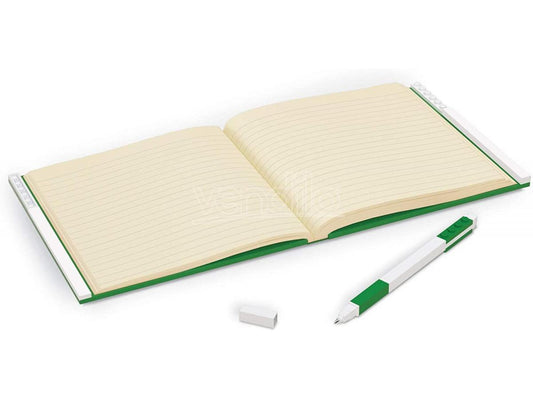 Lego Notebook Notepad 176 Sheets with Pen Green15 x 15 cm JoyToy