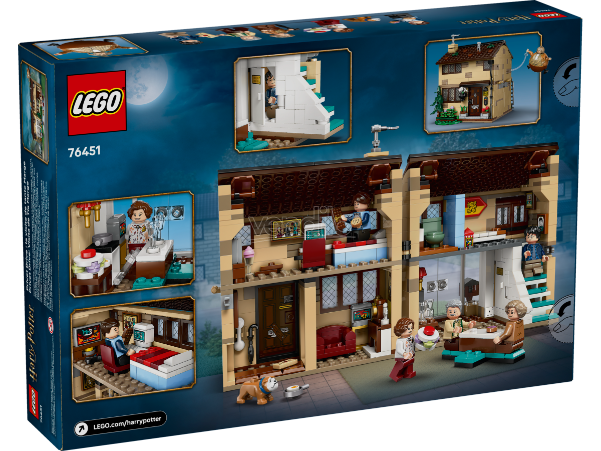 LEGO HARRY POTTER 76451 - PRIVET DRIVE: AUNT MARGE'S VISIT