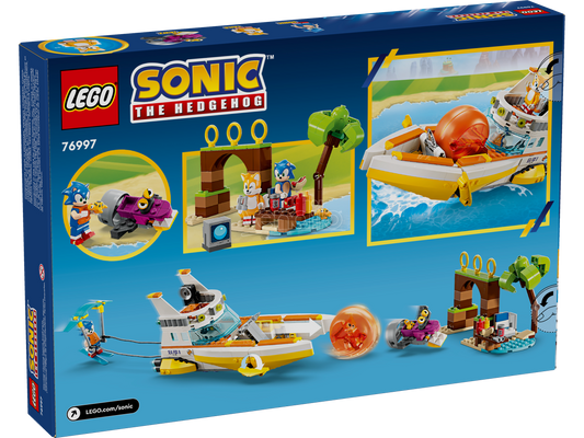 LEGO SONIC 76997 - TAILS' ADVENTURES AIRBOAT