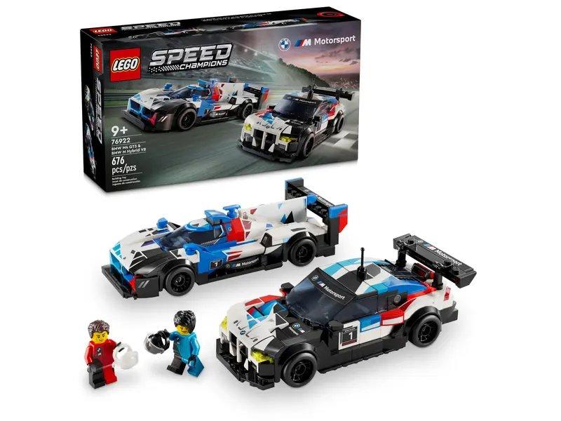 LEGO SPEED CHAMPIONS 76922 - BMW M4 GT3 & BMW M HYBRID V8 RACE CARS