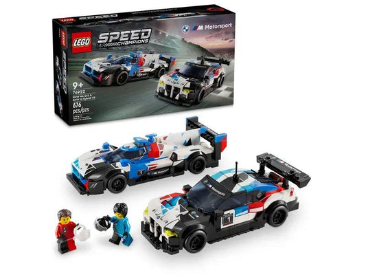 LEGO SPEED CHAMPIONS 76922 - BMW M4 GT3 & BMW M HYBRID V8 RACE CARS