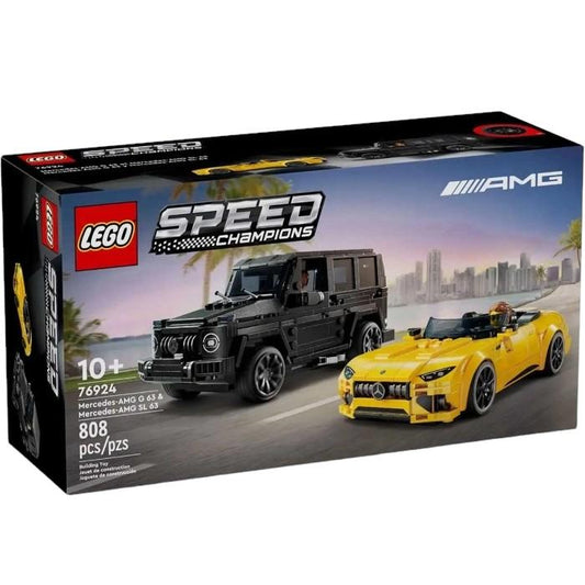 LEGO SPEED CHAMPIONS 76924 - MERCEDES-AMG G 63 AND MERCEDES-AMG SL 63