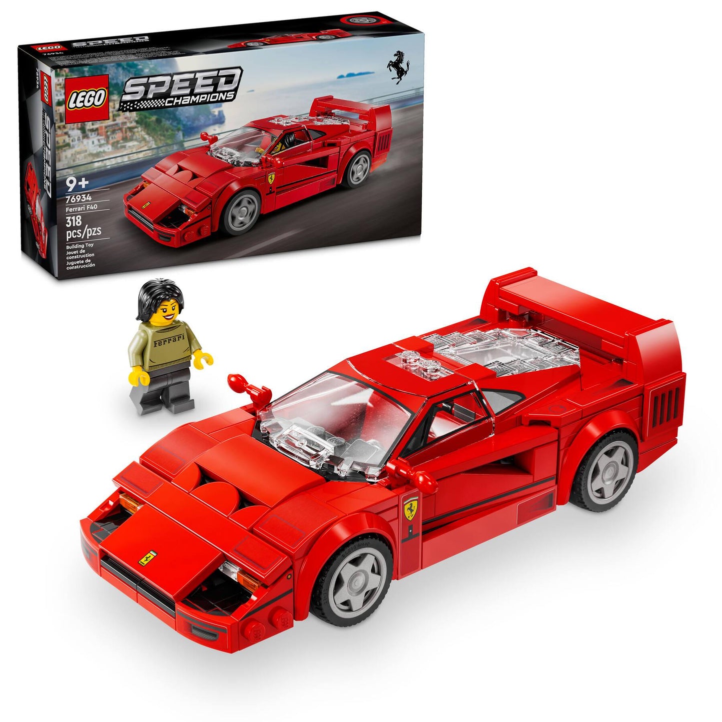 LEGO SPEED CHAMPIONS 76934 - SUPERCAR FERRARI F40