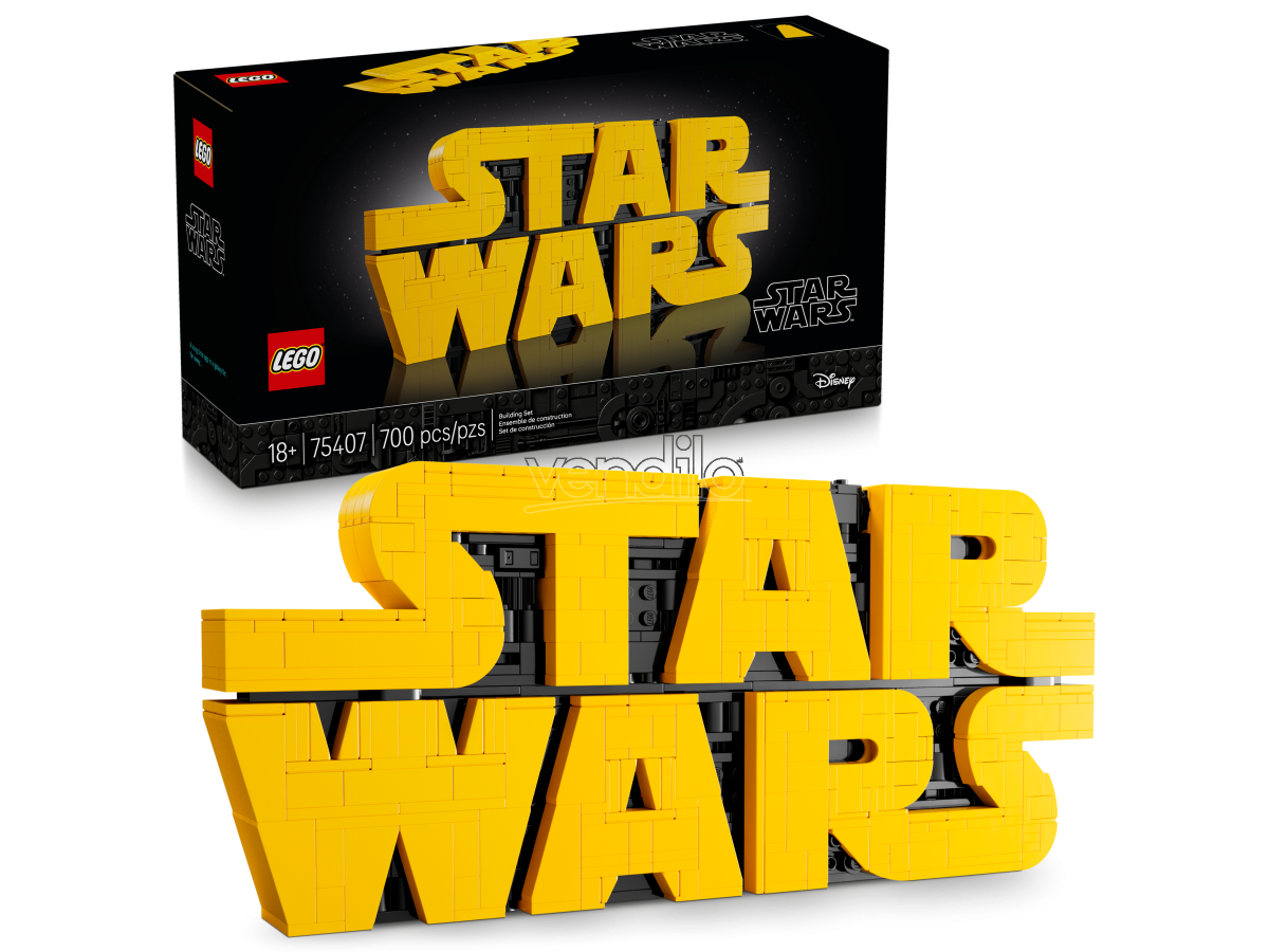 LEGO STAR WARS 75407 - BRICK-BUILT STAR WARS™ LOGO