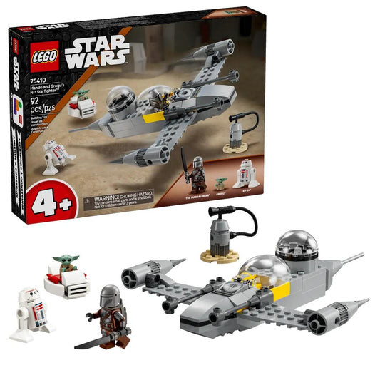 LEGO STAR WARS 75410 - N-1 MANDO AND GROGU STARFIGHTER
