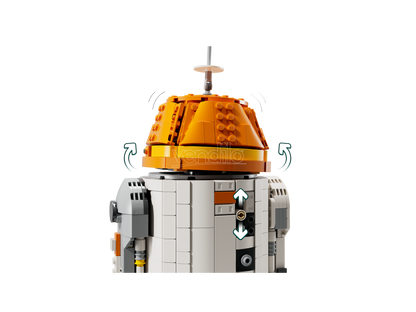 LEGO STAR WARS 75416 - ASTROMECH DROID CHOPPER (C1-10P)