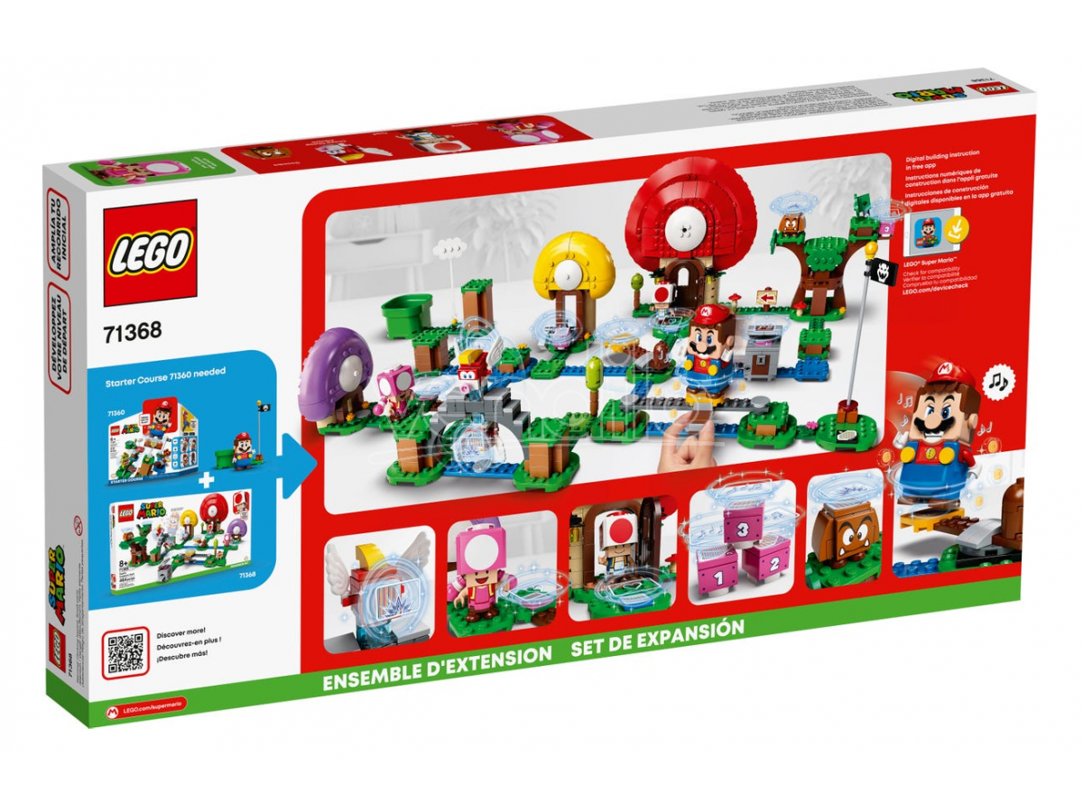 LEGO SUPER MARIO 71368 - TOAD'S TREASURE HUNT