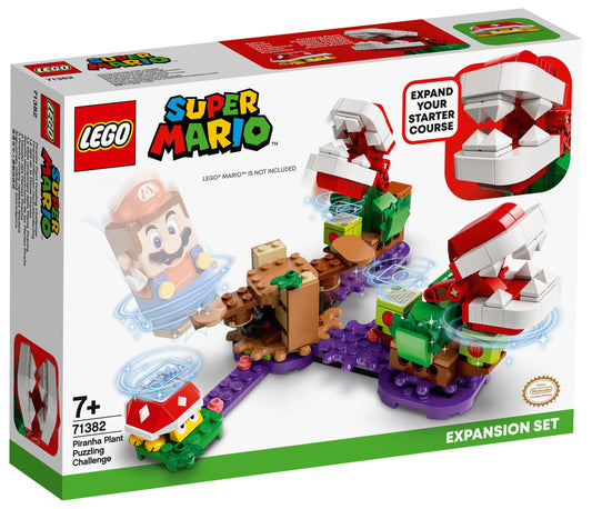 LEGO SUPER MARIO 71382 - THE PIRANHA PLANT PUZZLE CHALLENGE