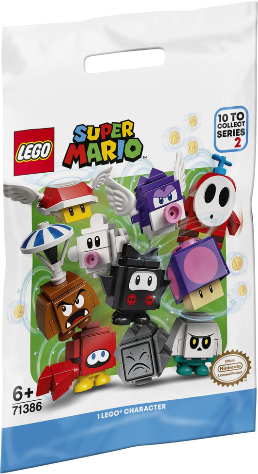 LEGO SUPER MARIO 71386 - SURPRISE CHARACTER MINIFIGURES SERIES 2
