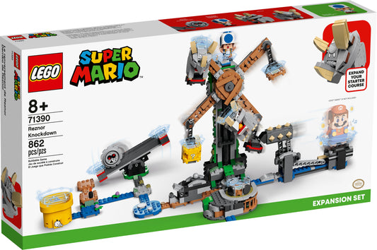 LEGO SUPER MARIO 71390 - THE REZNOR TAKEDOWN EXPANSION PACK