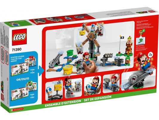 LEGO SUPER MARIO 71390 - THE REZNOR TAKEDOWN EXPANSION PACK