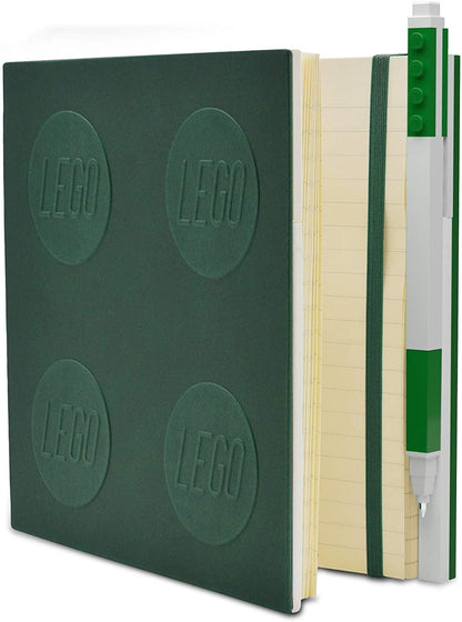 Lego Notebook Notepad 176 Sheets with Pen Green15 x 15 cm JoyToy