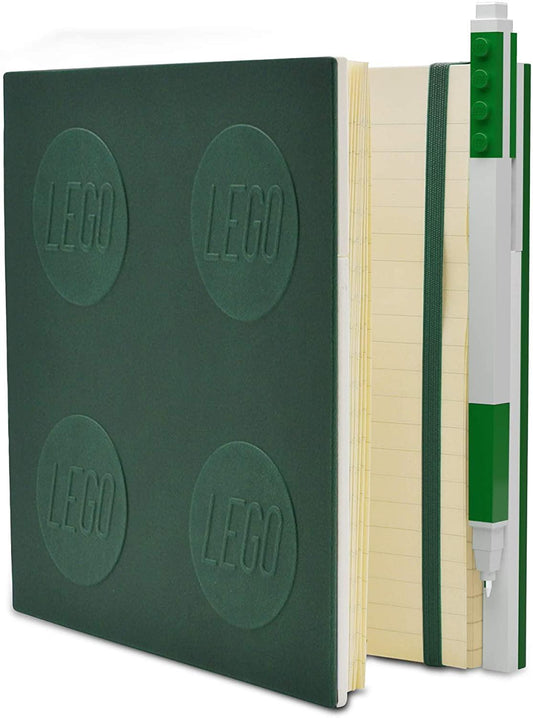 Lego Notebook Notepad 176 Sheets with Pen Green15 x 15 cm JoyToy