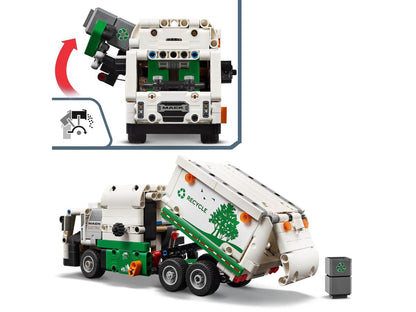 LEGO TECHNIC 42167 - MACK LR ELECTRIC GARBAGE TRUCK