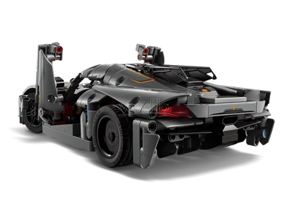 LEGO TECHNIC 42173 - Koenigsegg Jesko Absolut Hypercar Grey