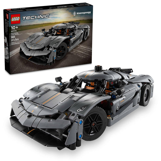 LEGO TECHNIC 42173 - Koenigsegg Jesko Absolut Hypercar Grey