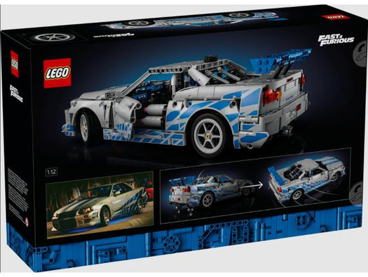 LEGO TECHNIC 42210 - NISSAN SKYLINE GT-R (R34) 2 FAST 2 FURIOUS CAR