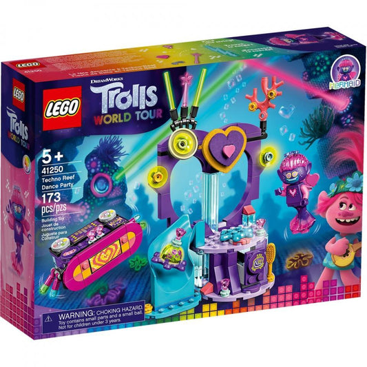 LEGO TROLLS WORLD TOUR 41250 - TECHNO PARTY AT THE CORAL REEF