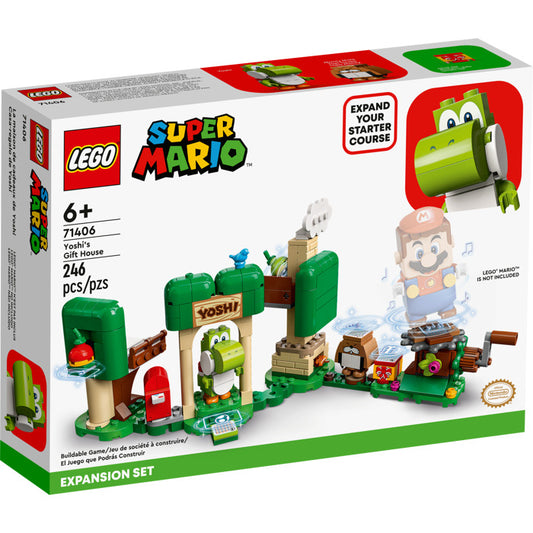 LEGO SUPER MARIO 71406 - YOSHI'S GIFT HOUSE EXPANSION PACK