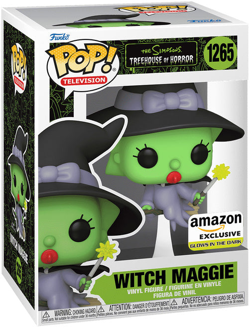 The Simpsons: Treehouse Of Horror POP! Television Vinyl Figure Witch Maggie 9 Cm 1265