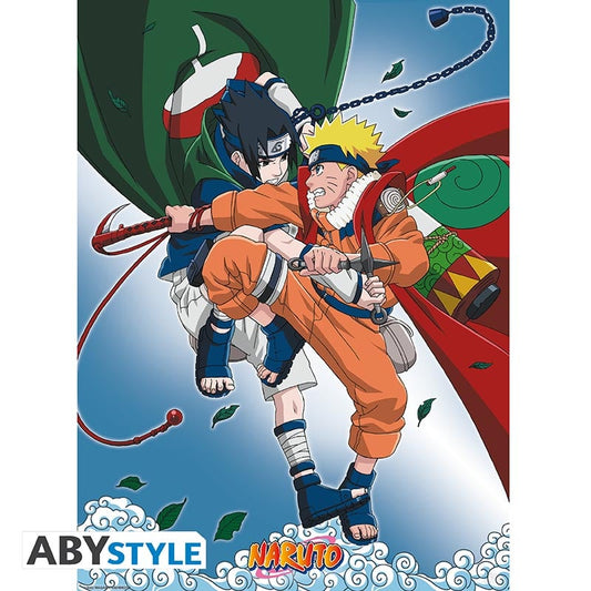 Naruto - Poster "naruto Vs Sasuke" (52x38)