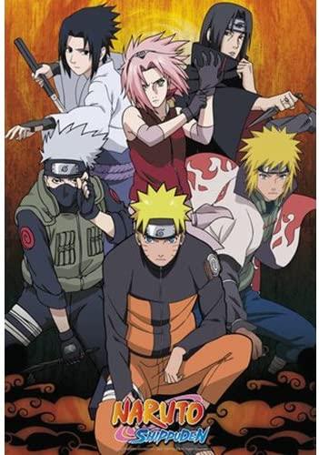 Naruto Shippuden - Poster "group" (91.5 X 61) ABYSTYLE