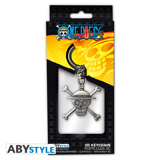 ONE PIECE 3D Keychain Skull Luffy