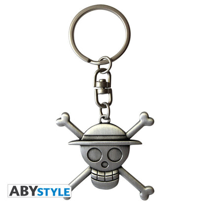 ONE PIECE 3D Keychain Skull Luffy