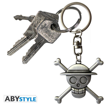ONE PIECE 3D Keychain Skull Luffy
