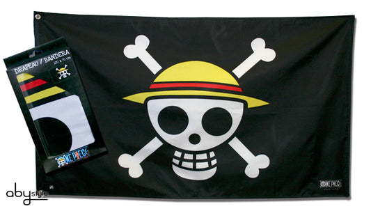 One Piece Bandiera Teschio Luffy 70 x 120 cm AbyStyle