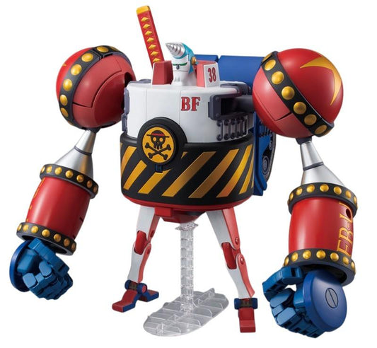 One Piece Best Mecha Collection Model Kit Pvc General Franky 20 Cm Bandai