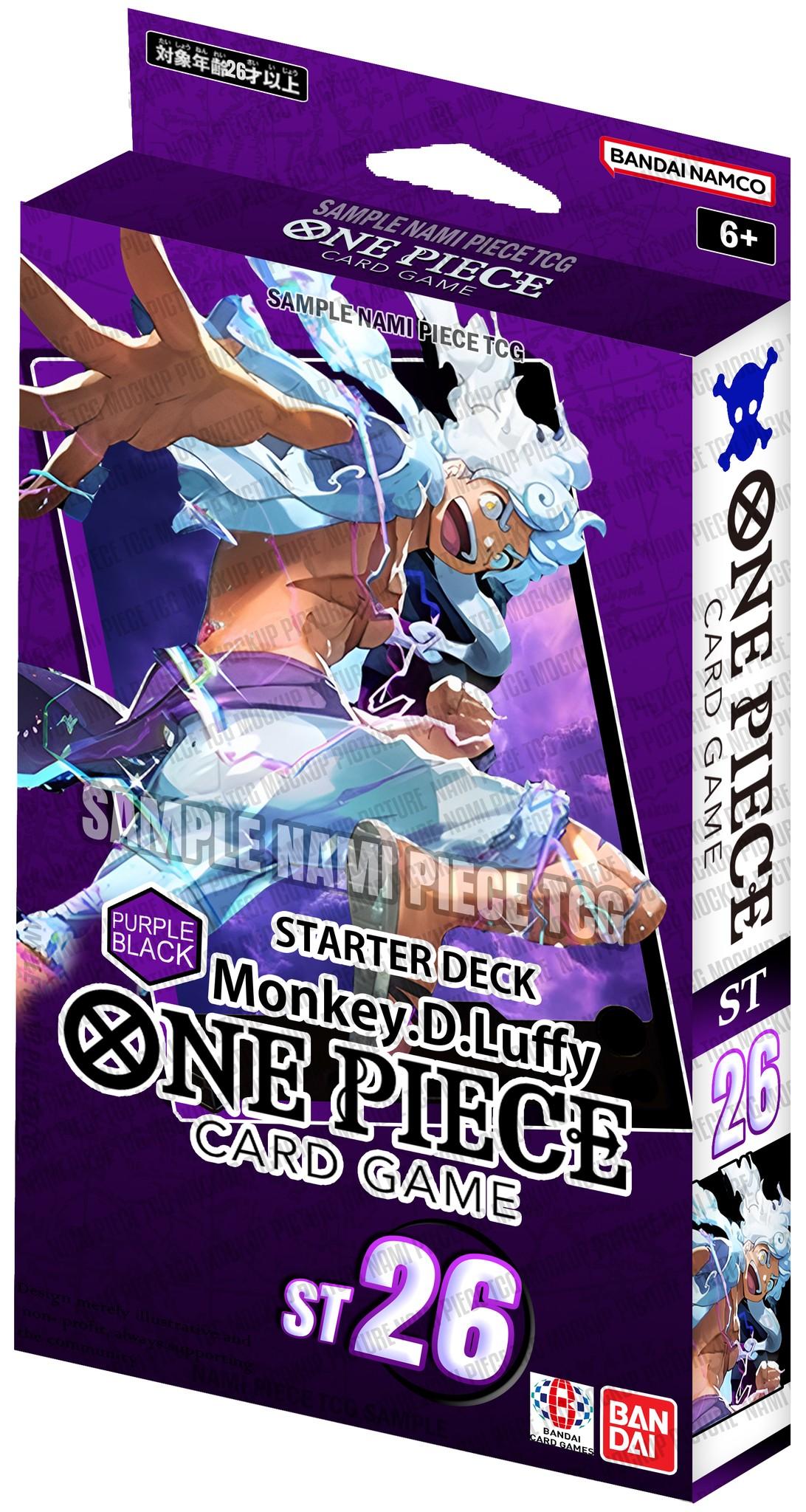One Piece Card Game Monkey D. Luffy Starter Deck ST-26 (ENG) Bandai
