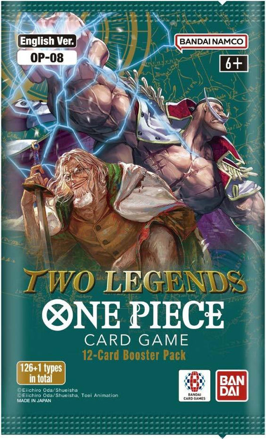 ONE PIECE CARD GAME TWO LEGENDS OP-08 EU BOX 1 ENVELOPE (ENG)