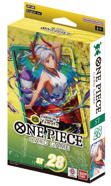 ONE PIECE ENG STARTER DECK ST -28 GREEN\YELLOW YAMATO 1 DECK TRADING CARDS (ENG)